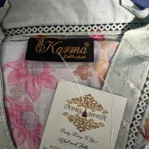 Karma Long Sleeve Dress - Pink and White Floral